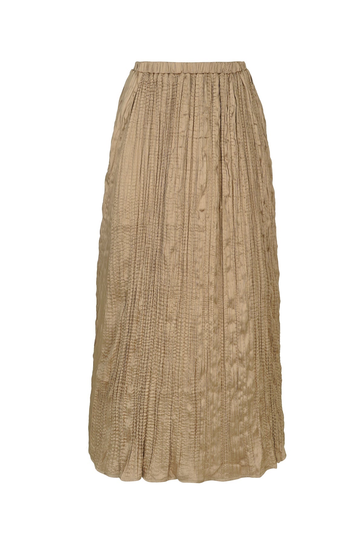 Ciara Pleated Skirt Light Brown