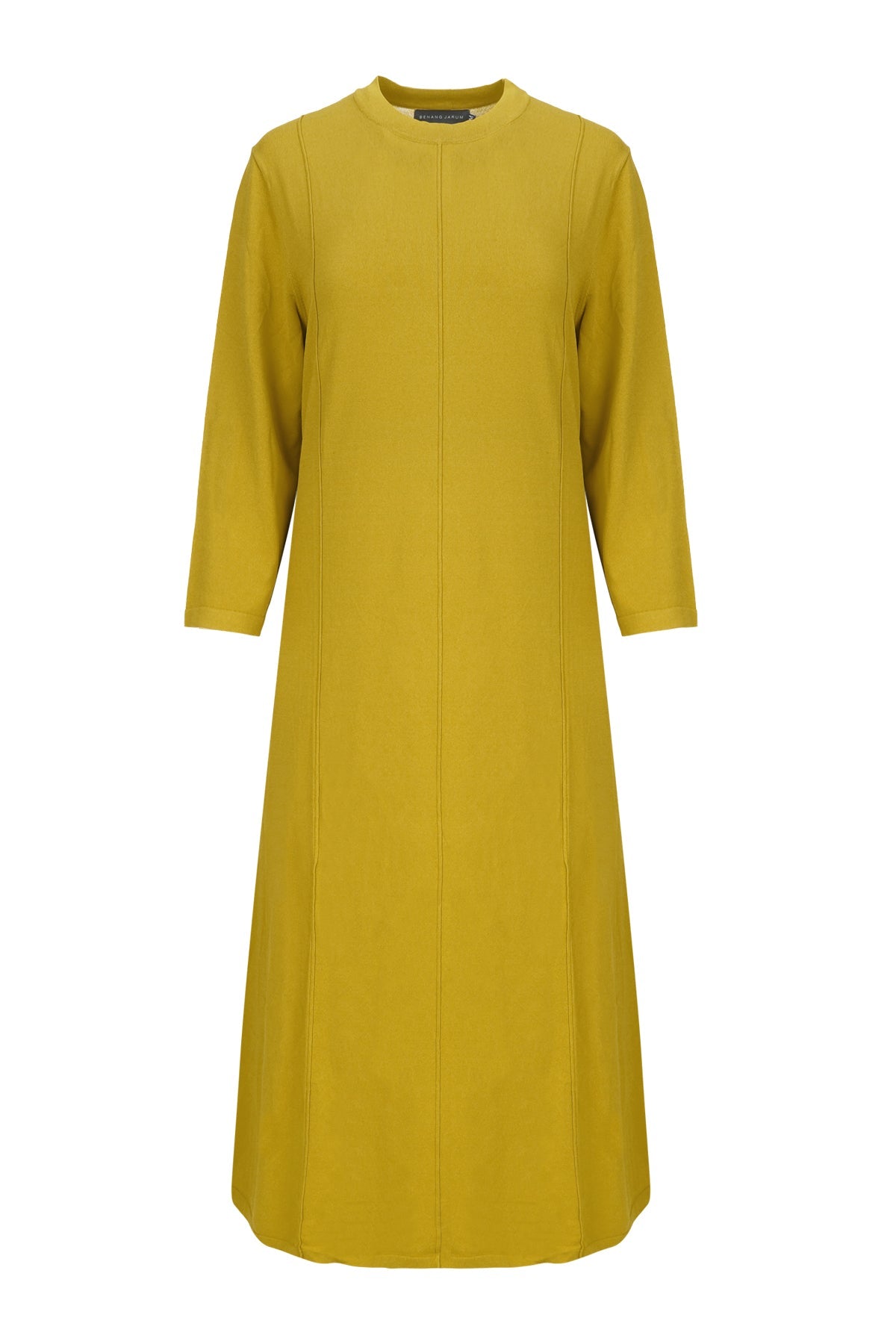 Emma Knit Dress Mustard