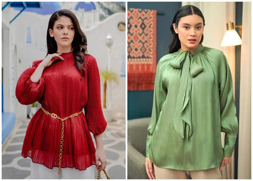 Model Blouse Polos Modern untuk Inspirasi Outfit Sehari-hari