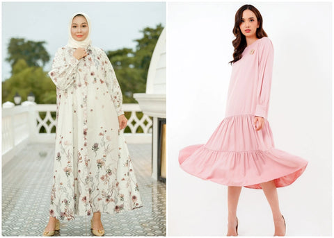 Rekomendasi Dress Hijab Simple Elegan dan Stylish