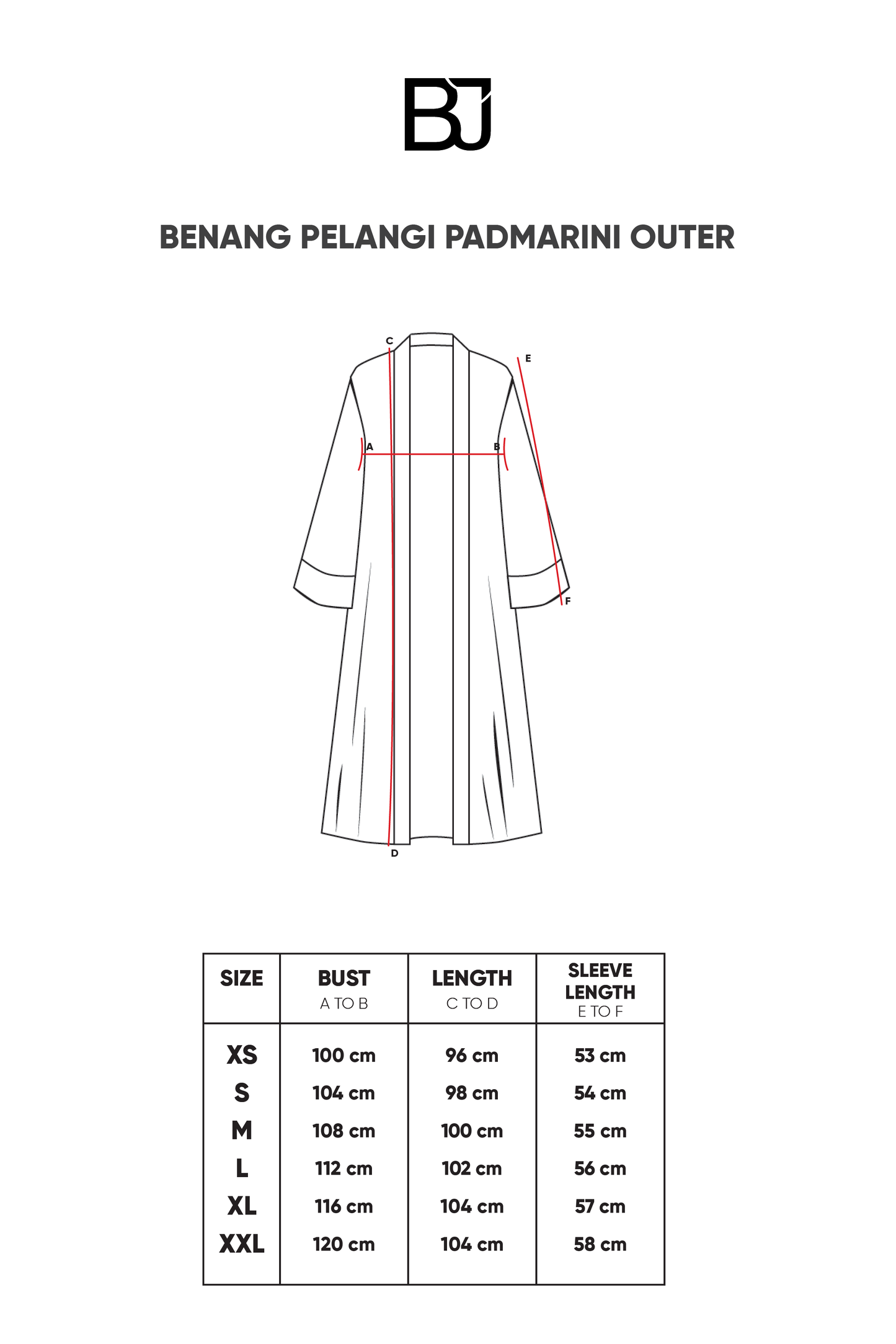 Benang Pelangi Padmarini Outer - Maroon