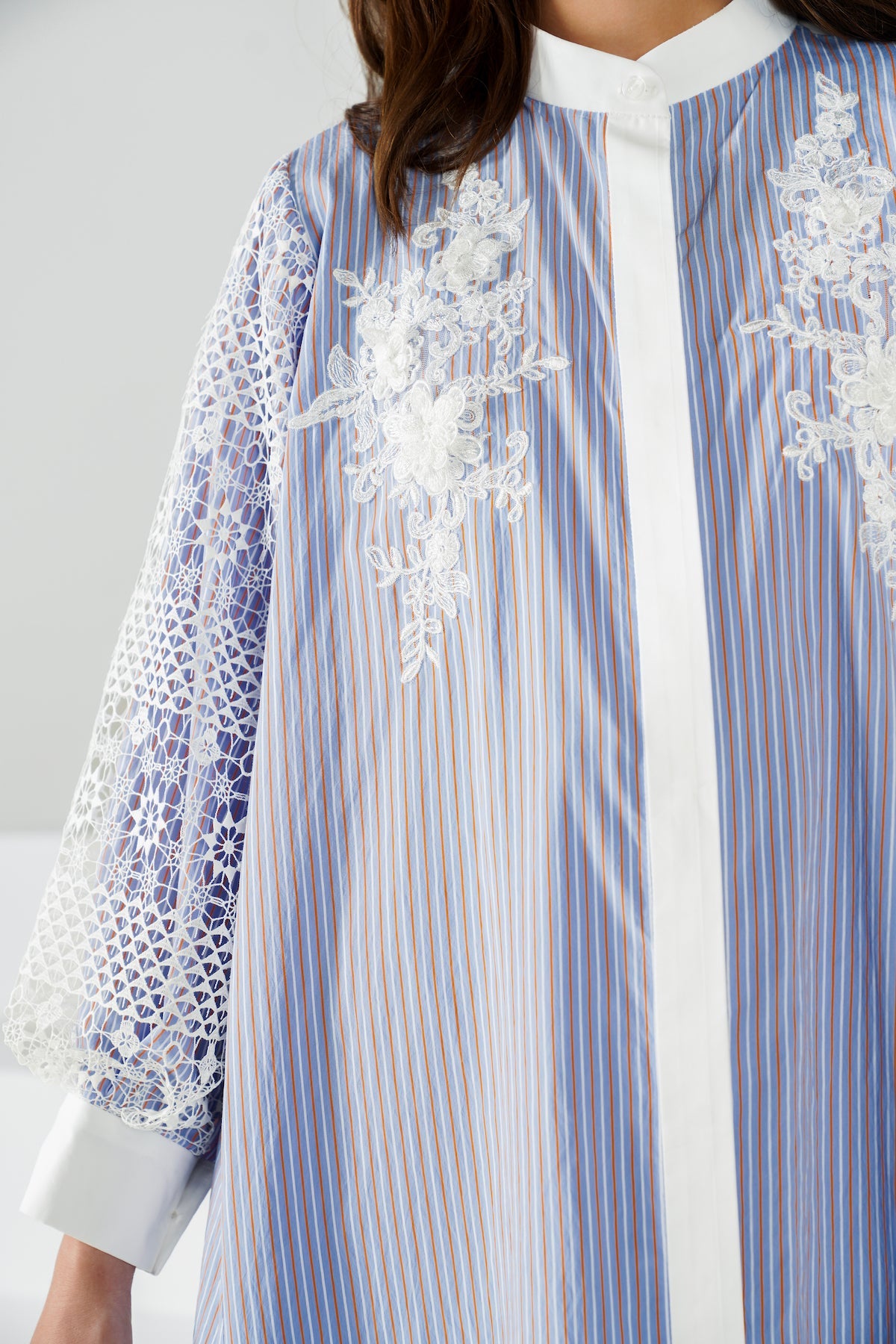 Anais Stripe Dress - Blue