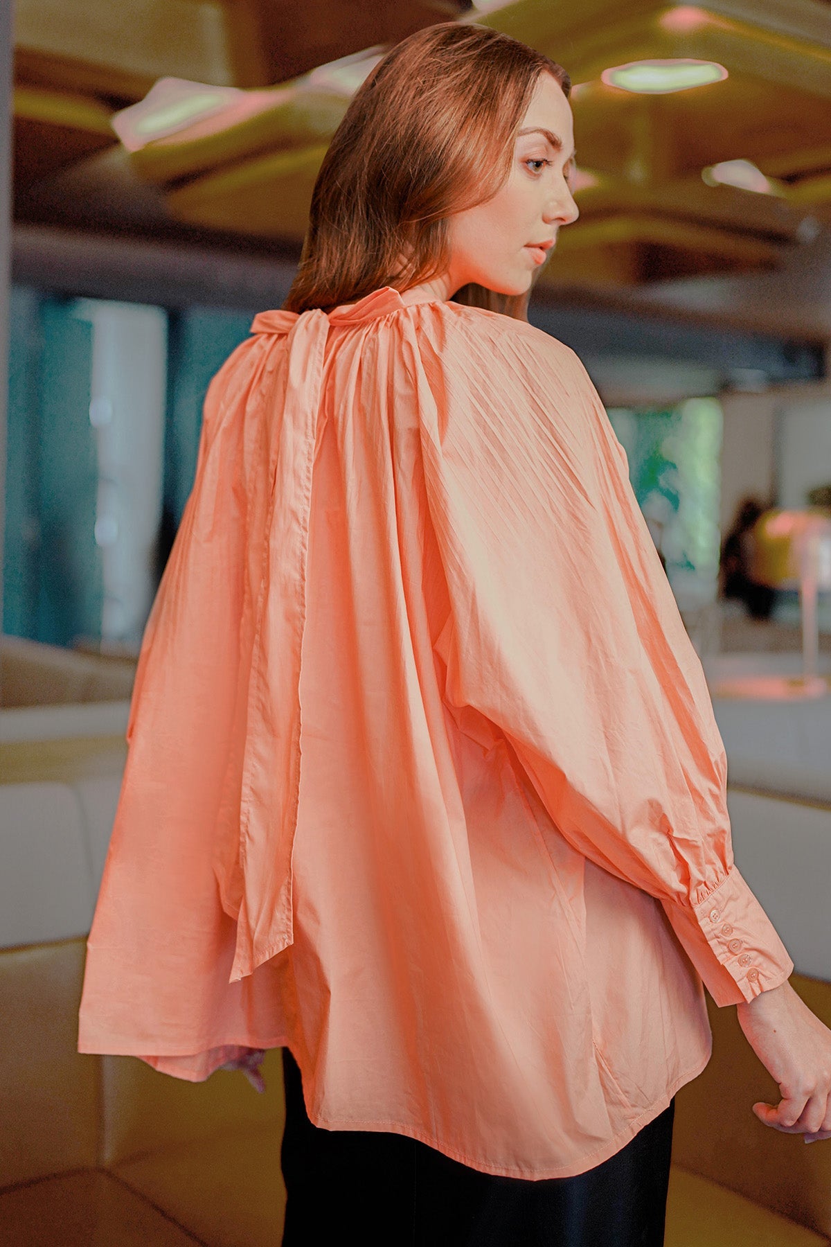 Letty Blouse - Peach