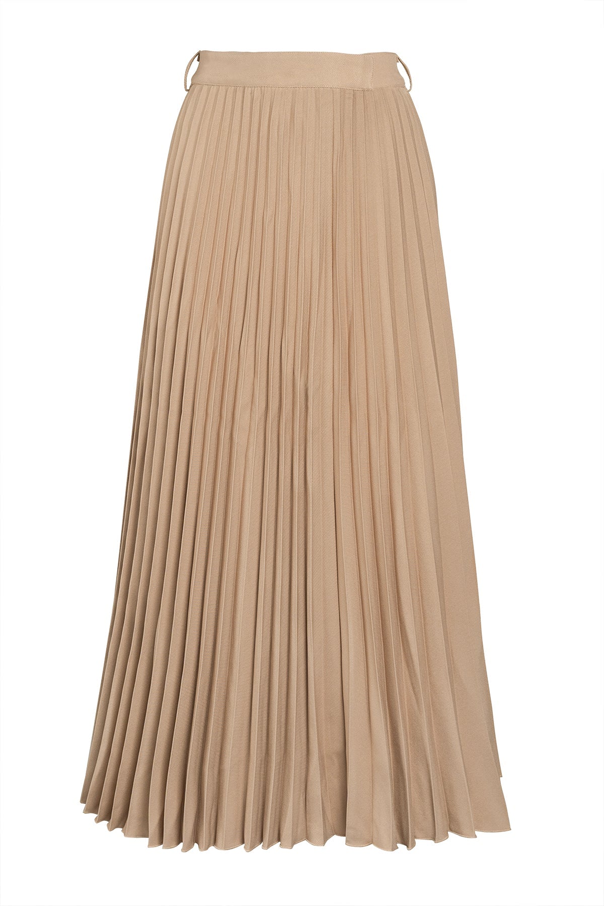 Cleo Pleated Skirt - Latte