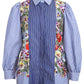 Mady Embroidered Shirt - Blue