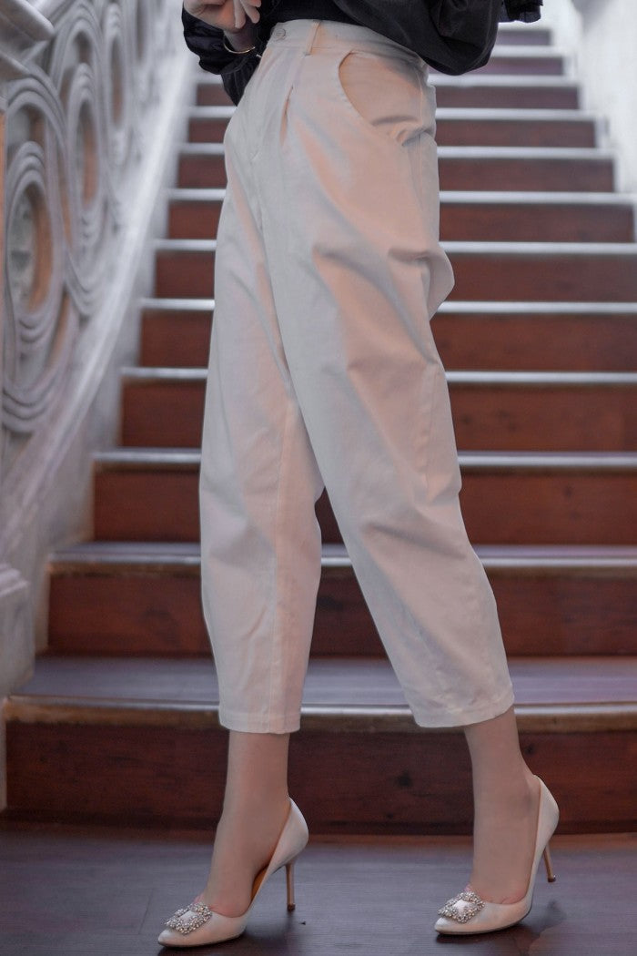 White Baggy Pants