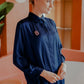 Amaya Basic Set Shirt - Navy