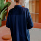 Amaya Basic Set Shirt - Navy