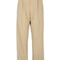 Contrast Stitch Pants - Khaki