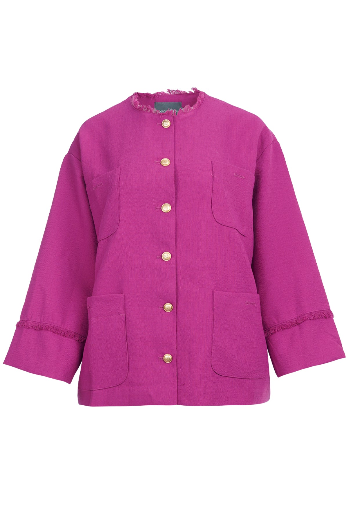 Aaliya Blazer - Raspberry