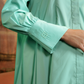 Adira Dress With Raglan Sleeve - Aqua