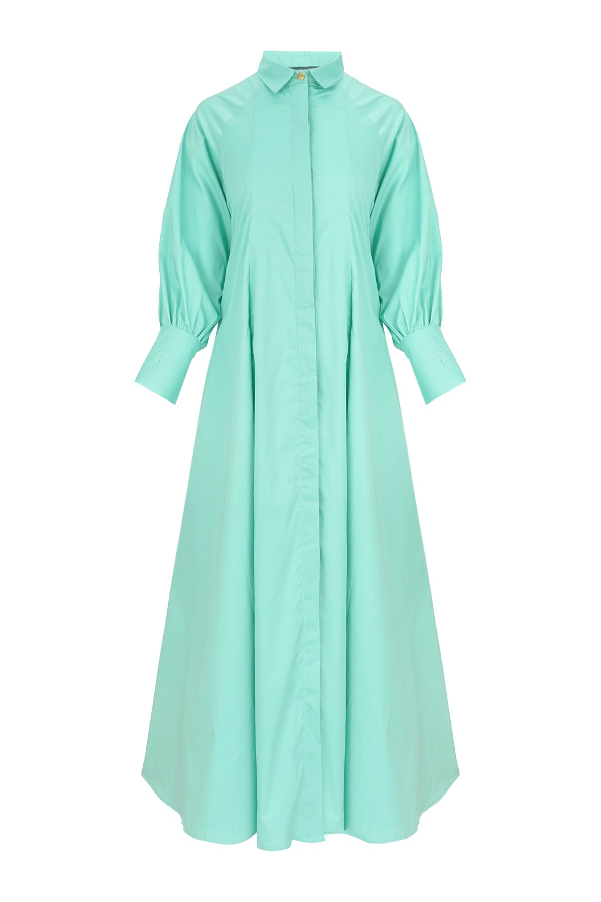 Adira Dress With Raglan Sleeve - Aqua