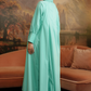 Adira Dress With Raglan Sleeve - Aqua