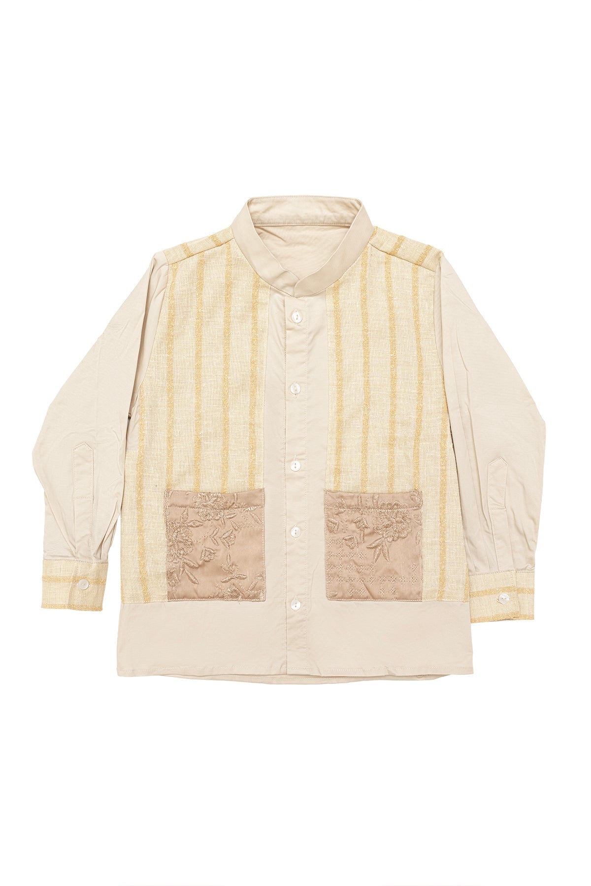 Aiden Kids Shirt - Cream