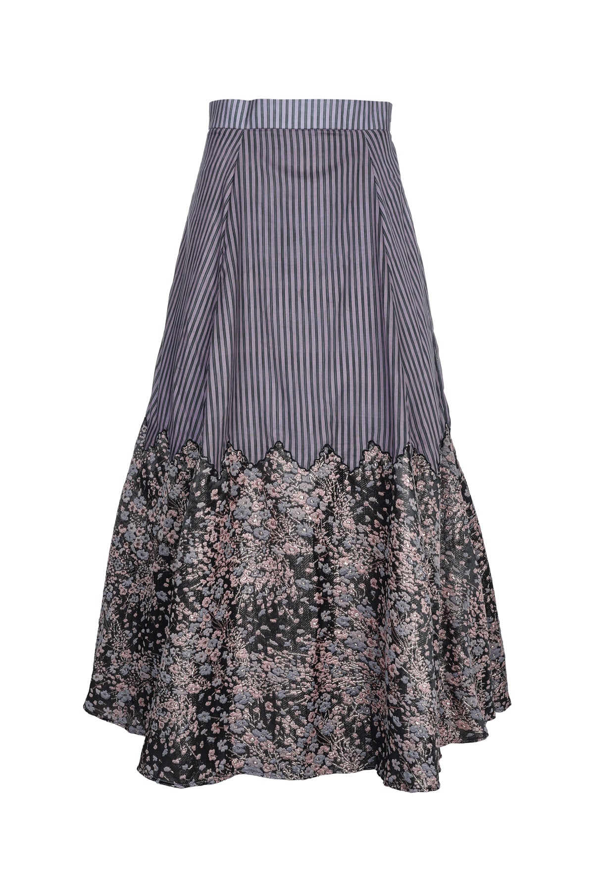 Aletta Jacquard Skirt - Mauve