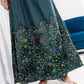 Aletta Jacquard Skirt - Teal