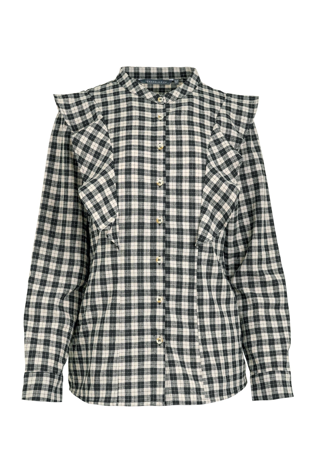 Amara Plaid Shirt - Black