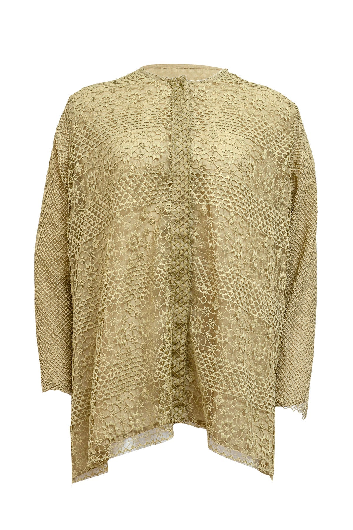 Amelie Embroidery Shirt - Olive