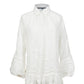 Anzy Shirt With Pleated Detail - Broken White