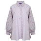 Aquarielle Godet Shirt - Purple