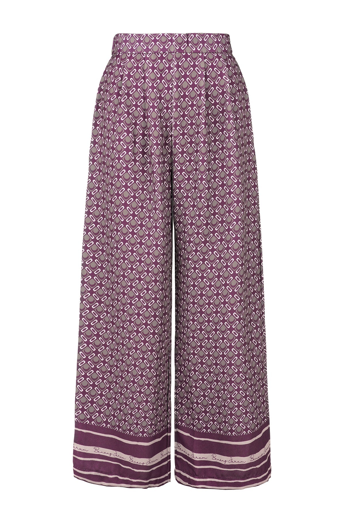 Aquila Pleated Pants - Rose Wood