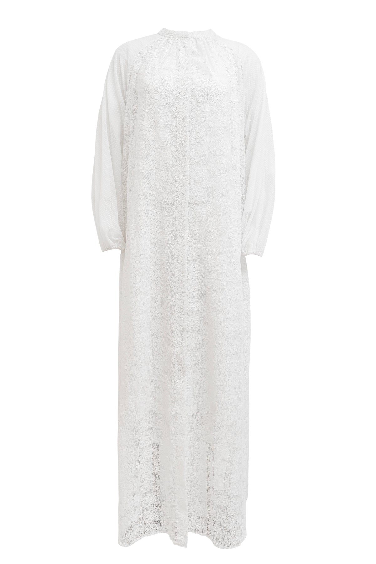 Arabelle Puffy Dress - White