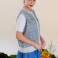 Aubree Vest - Blue