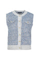 Aubree Vest - Blue