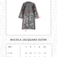 Miciela Jacquard Outer - Charcoal