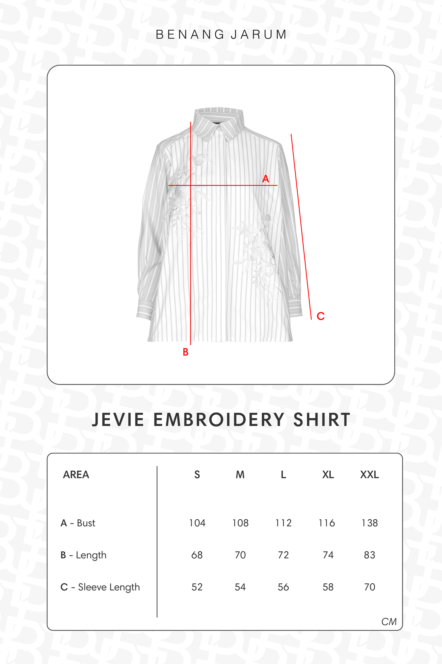 Jevie Embroidery Shirt - Primrose