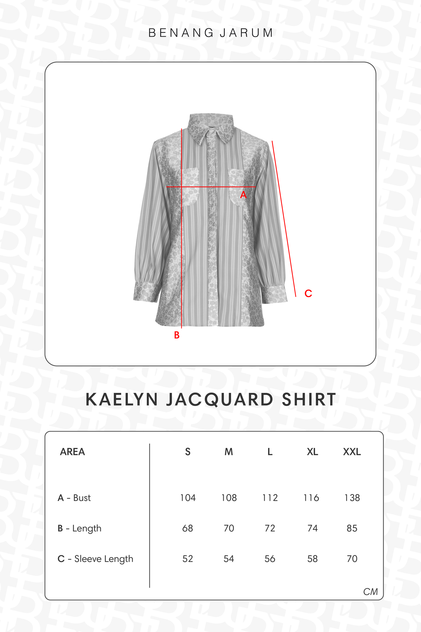 Kaelyn Jacquard Shirt - Herbs