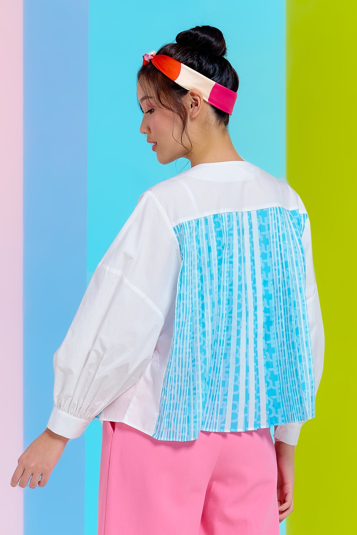 Chupa Chups Crop Shirt - Sea Salt