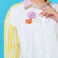 Chupa Chups Back Pleated Shirt - Lemonade