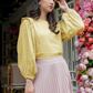 Yellow Kania Blouse