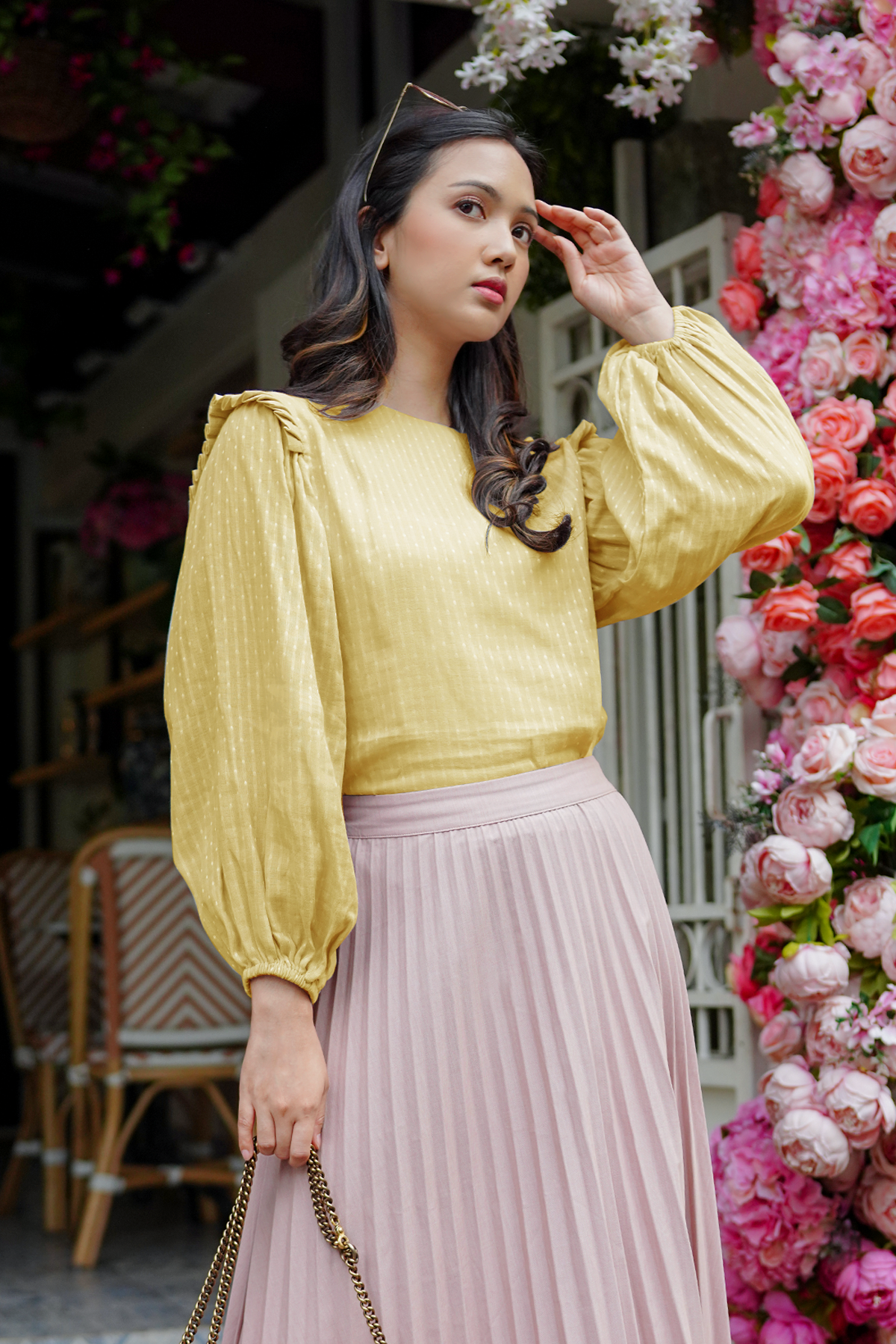 Yellow Kania Blouse