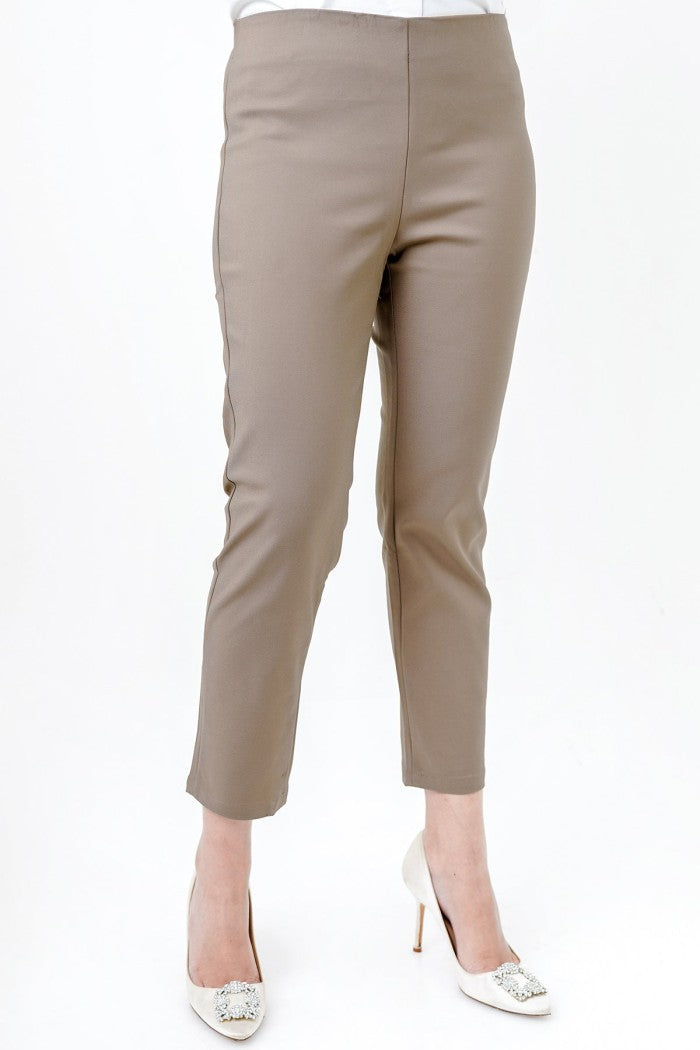 Basic Ankle Pants - Khaki