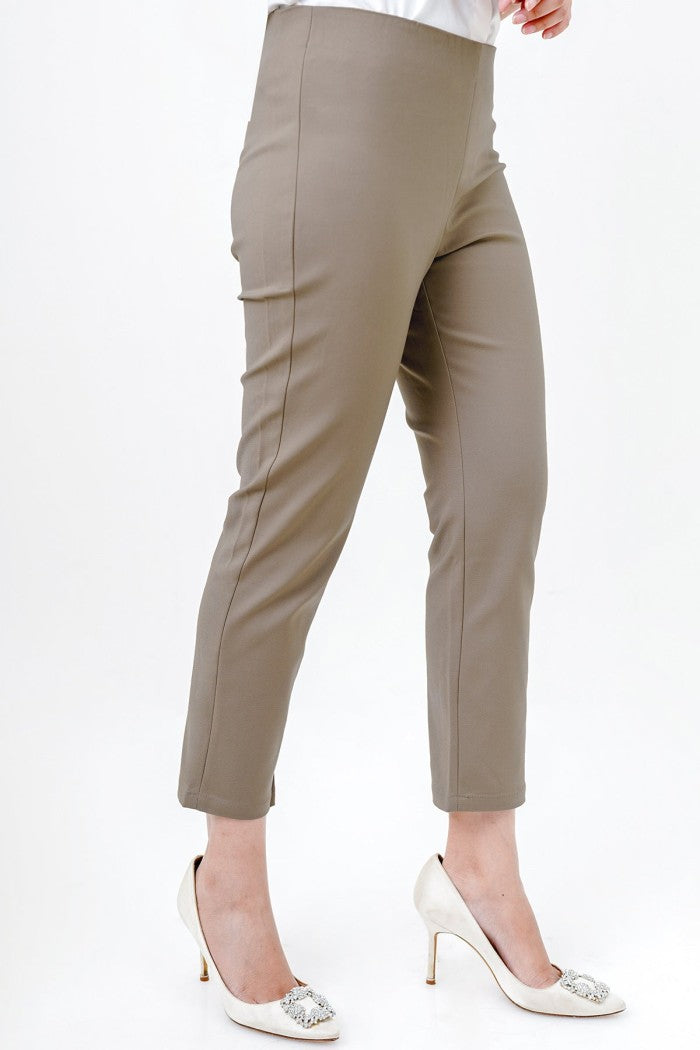 Basic Ankle Pants - Khaki