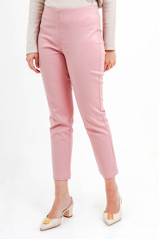 Basic Ankle Pants - Pink