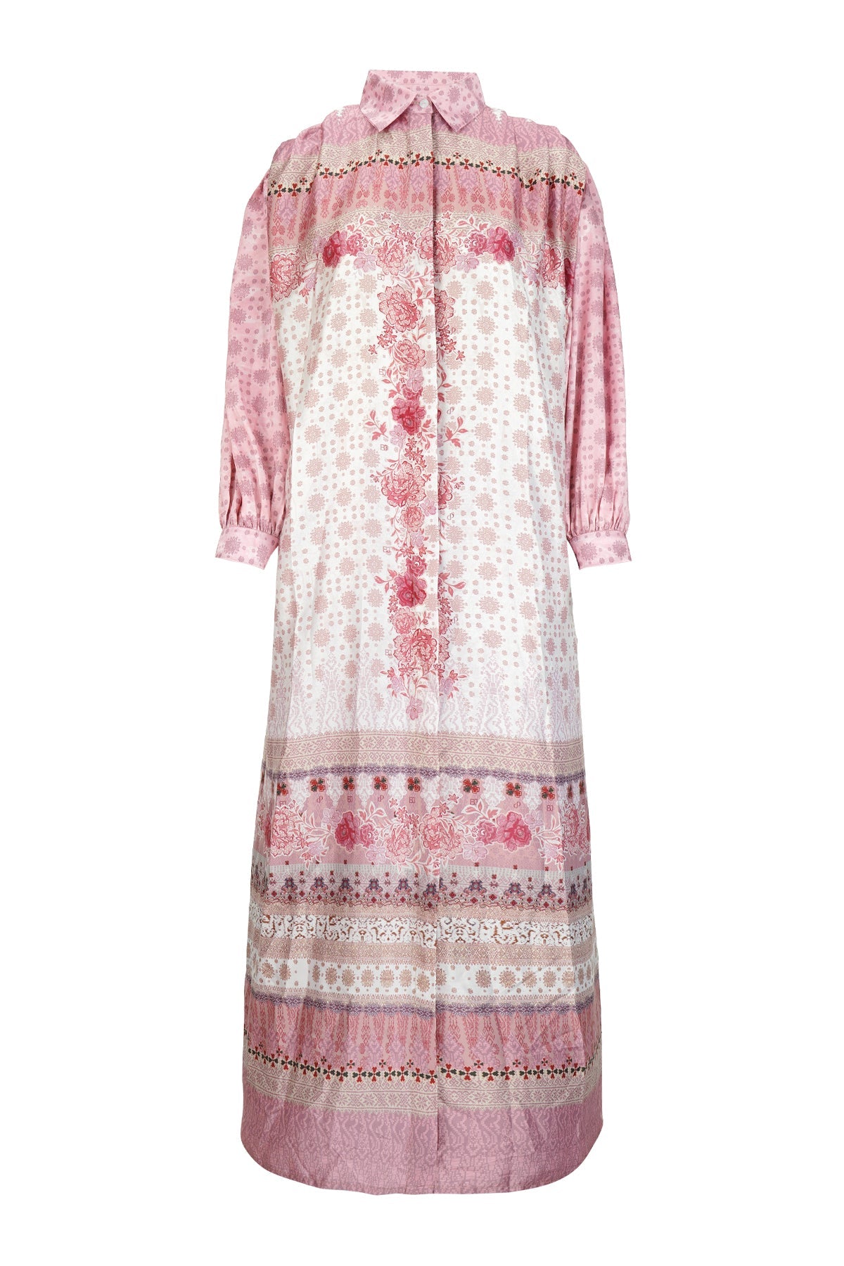 Benang Pelangi Ranau Maxi Dress - Rosewater