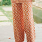 Bimu Light Knit Pants - Orange