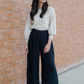 Black Wide Leg Trousers