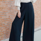 Black Wide Leg Trousers