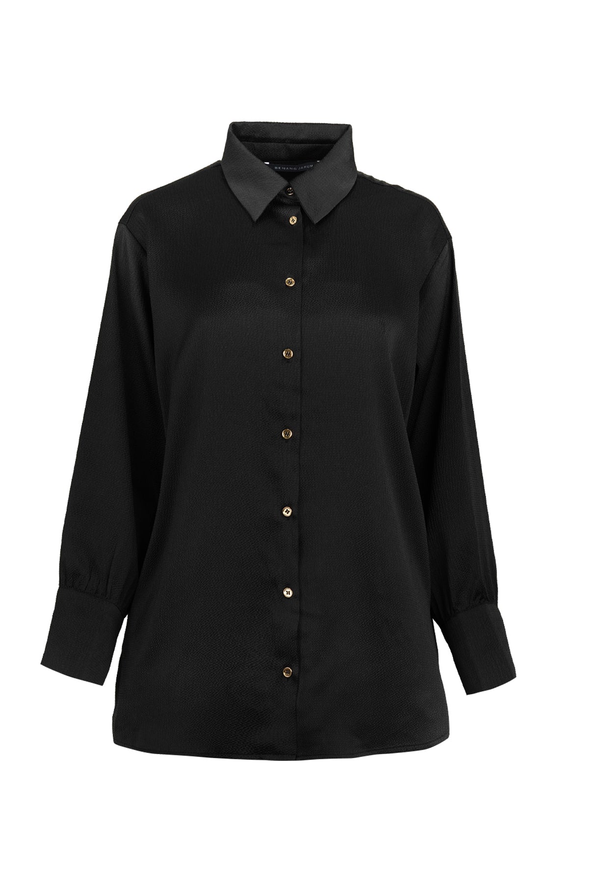 Carla Textured Shirt - Black