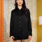 Carla Textured Shirt - Black