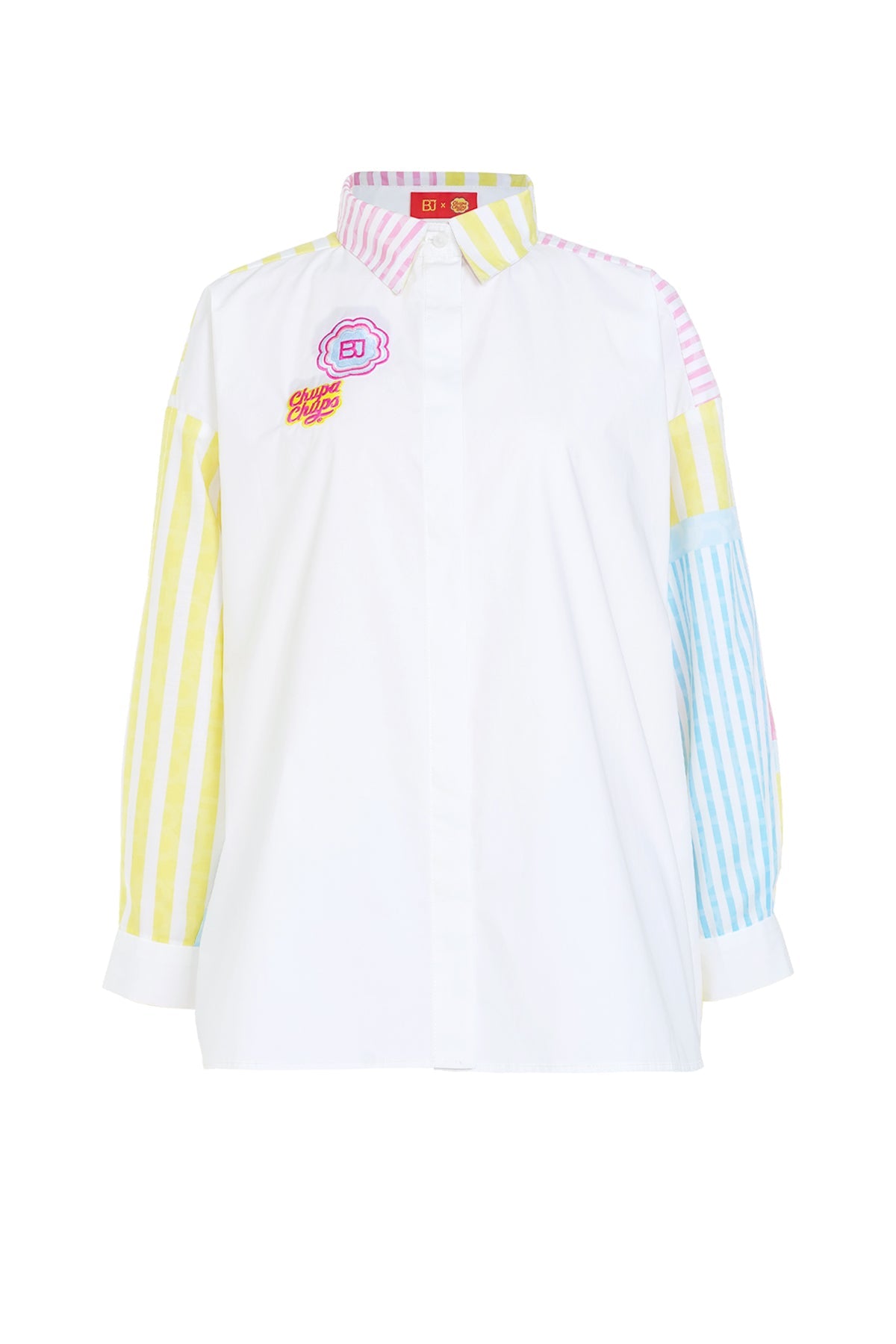 Chupa Chups Back Pleated Shirt - Lemonade