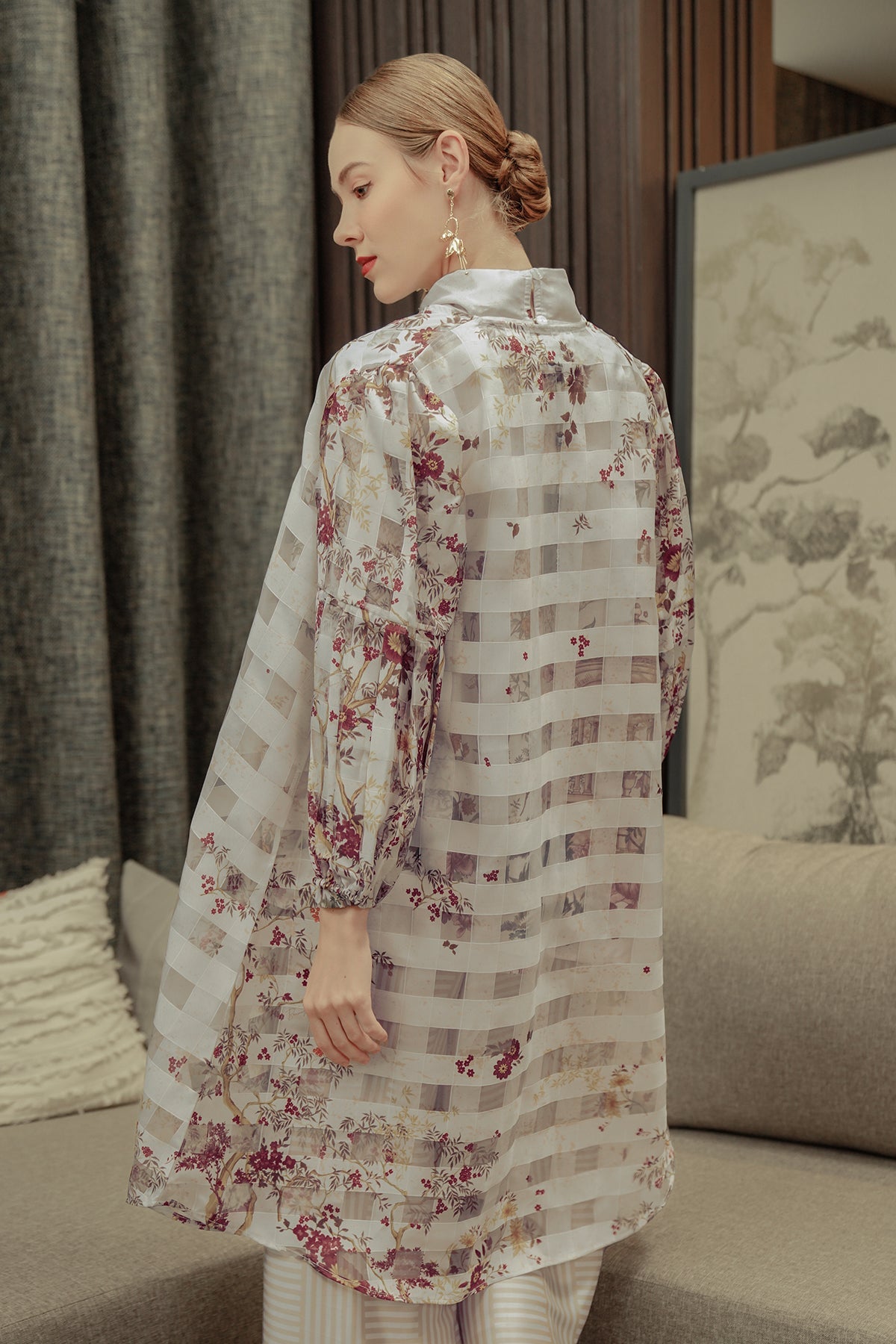 Chinoiserie Outer - Ivory