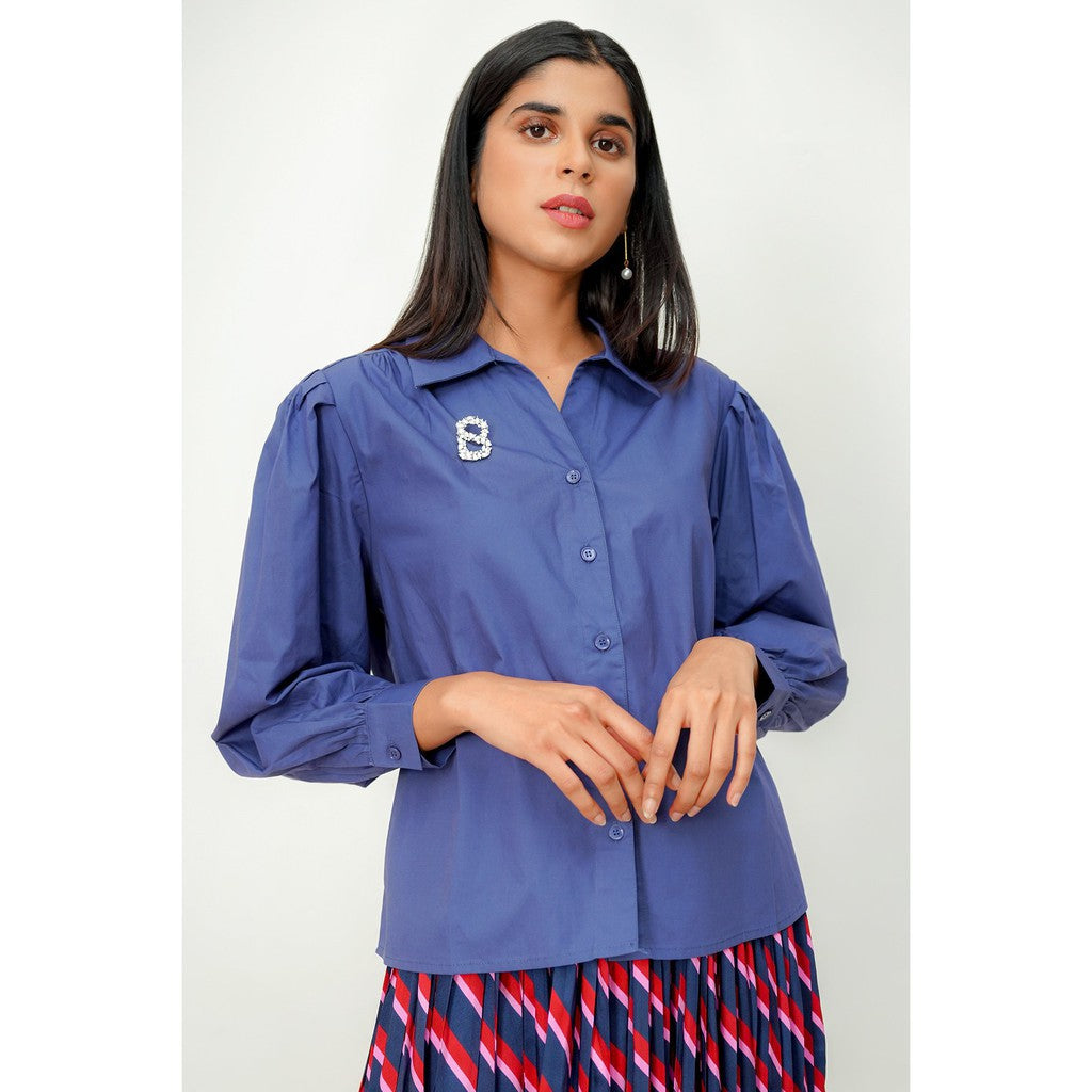 Chloe Shirt - Blue