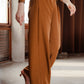 Claire Wide Leg - Brown