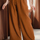 Claire Wide Leg - Brown