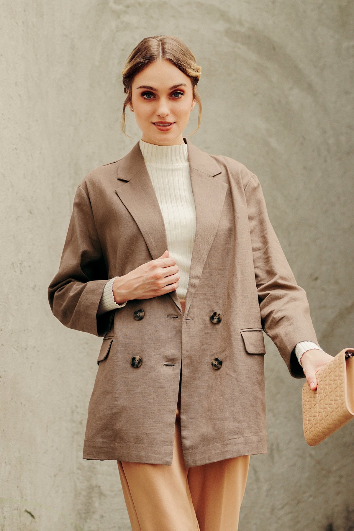 Cleo Blazer - Brown